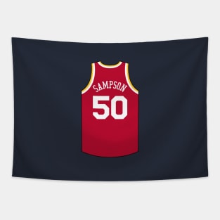 Ralph Sampson Houston Jersey Qiangy Tapestry