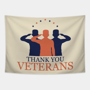 Thank You Veterans Tapestry