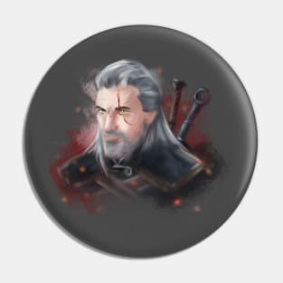 Geralt of Rivia Pin