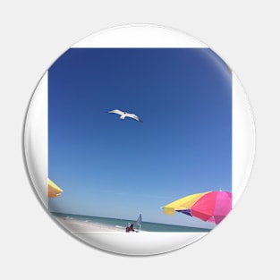 Beach Flight Pin