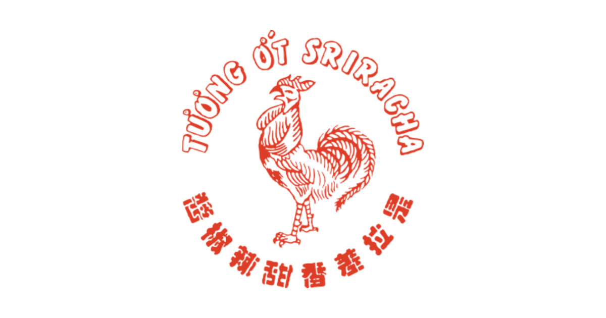 Sriracha Sauce Logo - Sriracha Hot Chili Sauce - Posters and Art Prints ...