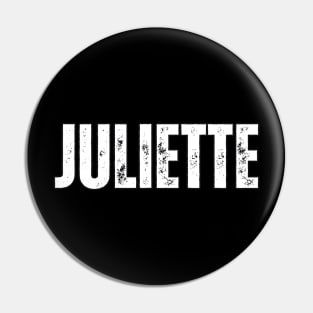 Juliette Name Gift Birthday Holiday Anniversary Pin