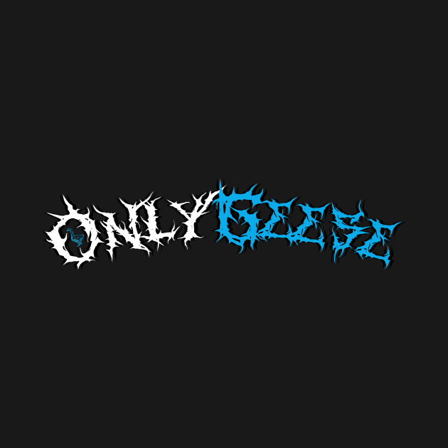 OnlyGeese - Heavy Metal Logo by OnlyGeeses