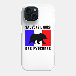 Save the bears France Phone Case