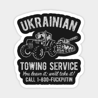 Ukrainian Towing Service Magnet