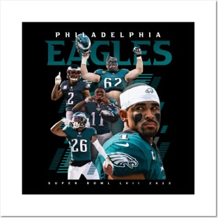 Limited Edition Philadelphia Eagles Poster - 8 Bit Retro Art Print - 1