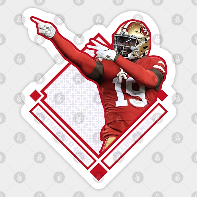 NFL San Francisco 49ers Drink Sticker for Sale by AbdulRempel