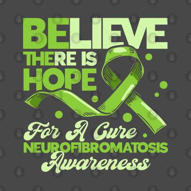 Survivor Green Ribbon Neurofibromatosis gift by Toeffishirts