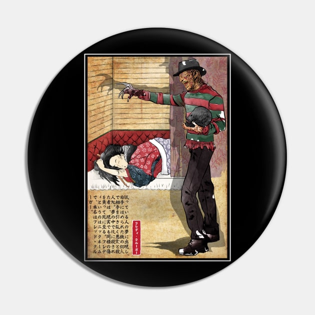 Freddy in Japan Pin by DrMonekers