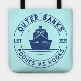 Royal Merchant, Outer Banks, Pogues vs Kooks Tote