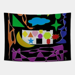 Kids 3D Art Tapestry