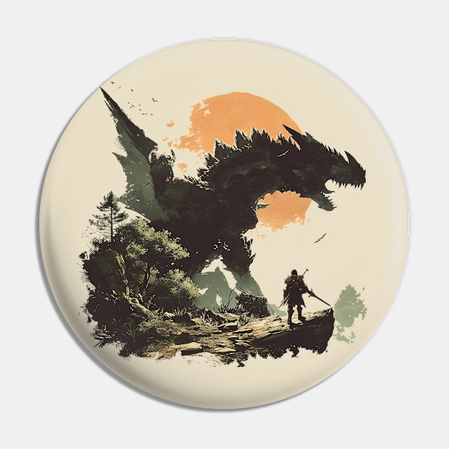 monster hunter Pin by enzo studios