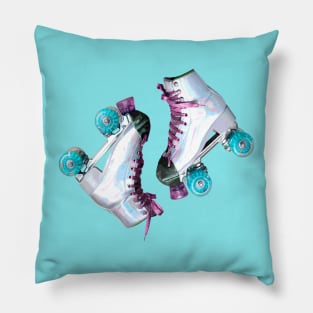 Retro Roller Skates Pillow