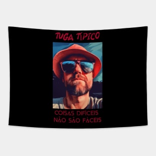 tuga tipico, pedrosa style, humor portugues v2 Tapestry