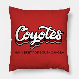 Coyotes - University of South Dakota Pillow