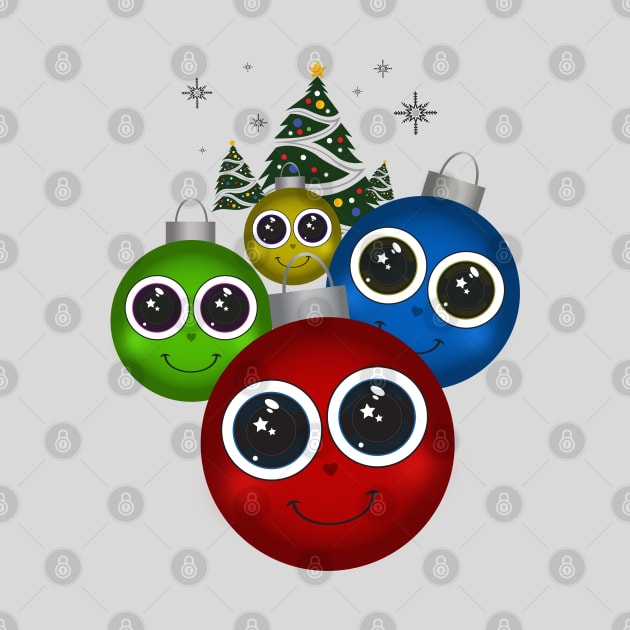 Christmas Ornaments by adamzworld