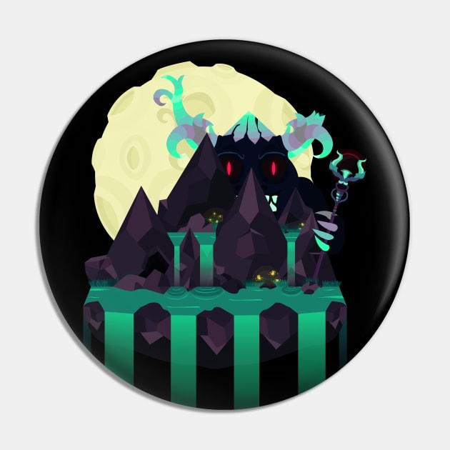 Moonlit Titan Pin by BadOdds