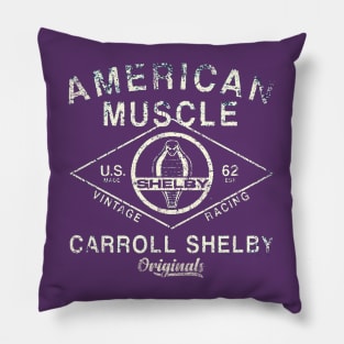 American Muscle Carroll Shelby Originals Pillow