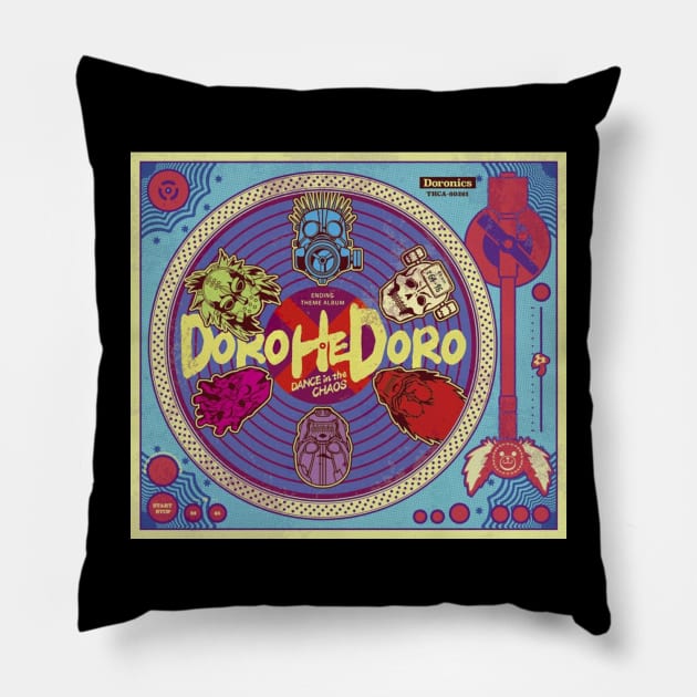 Dorohedoro symbol Pillow by Laris Manis Art