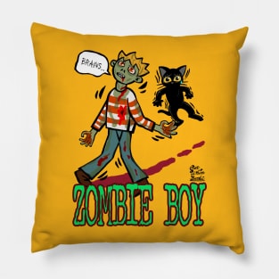 Zombie boy Pillow