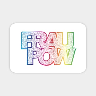 Frau Pow Maze- Rainbow Magnet