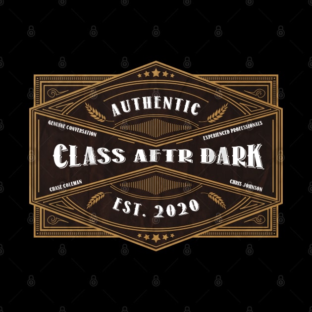 Aftr Dark Whiskey Label by Class Aftr Dark