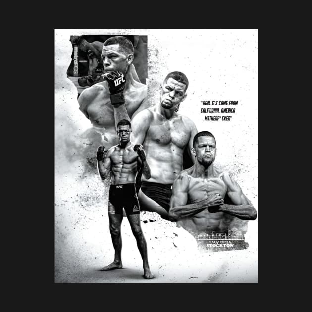 Nate Diaz 'The Stockon Slugger' by Fit-Flex