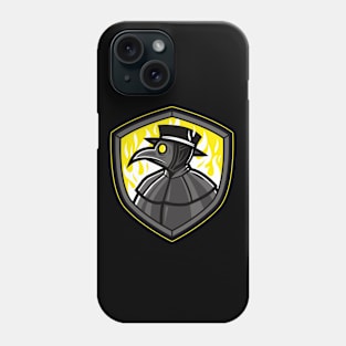 Modern plague doctor Phone Case