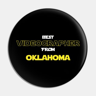 Best Videographer from Oklahoma Pin