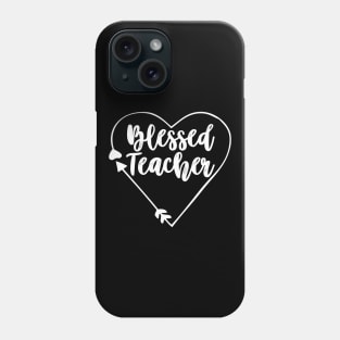 Blessed Teacher Shirt Religious Jesus Shirt For Women Phone Case