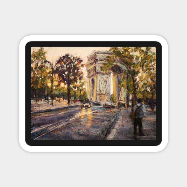 Arc de Triomphe de L'Etole, Paris Magnet by Terrimad