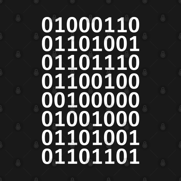 Secret Binary Code - Dark by MaximumLimit