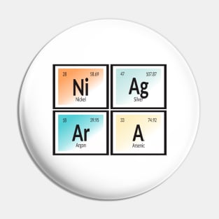 Niagara City Table of Elements Pin