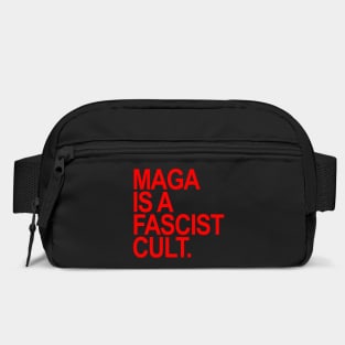Maga is a Fascist Cult - red Bag