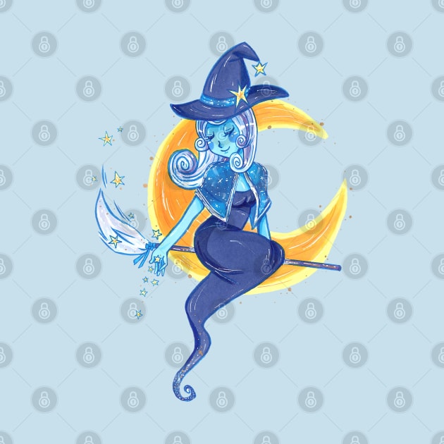 Moon Witch by LittleGreenHat