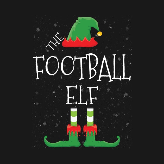 FOOTBALL Elf Family Matching Christmas Group Funny Gift by tabaojohnny