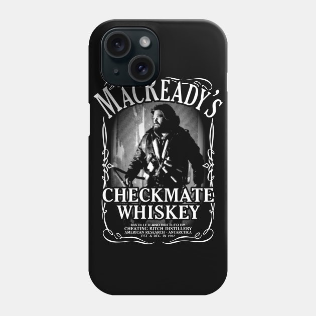 MacReady's Checkmate Whiskey Phone Case by ilcalvelage