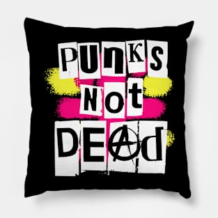 Punk’s Not Dead Pillow