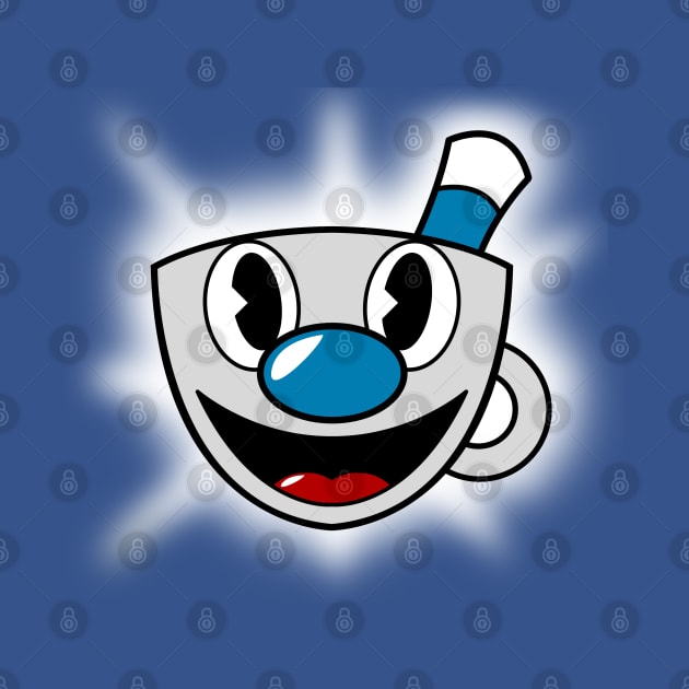 A Mugman Cartoon by SJBTees