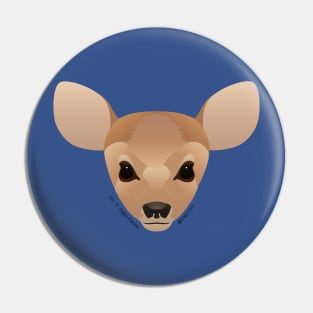 White Tailed Deer Fawn Pin