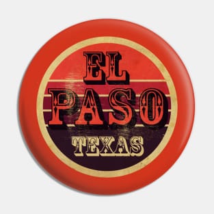 El Paso Vintage Pin