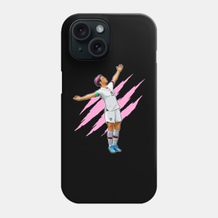 Megan Rapinoe Iconic #15 Claw Phone Case
