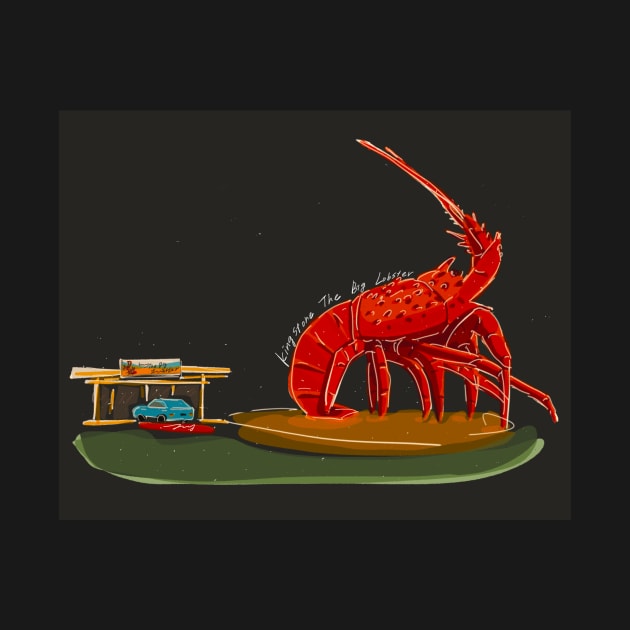 Kingston the big lobster by Aaartistlife