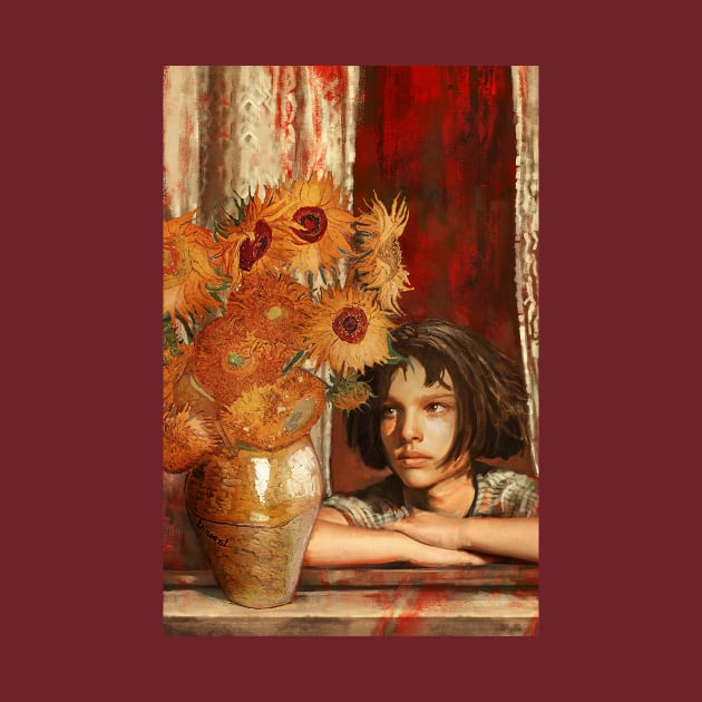 Mathilda's Sunflowers by Gedogfx