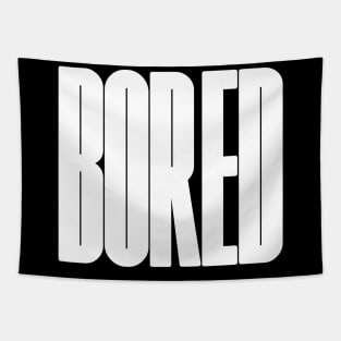 Bored logo typography design Tapestry