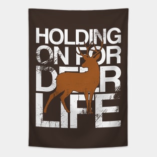 Funny Deer Jokes Tapestry