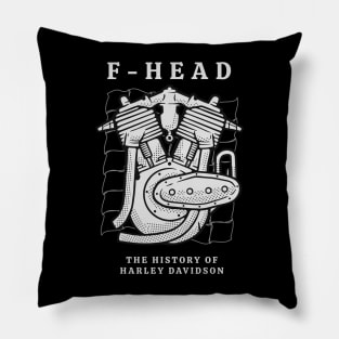 F Head american engine Pillow