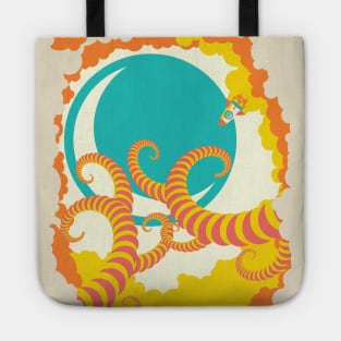 Retro design of flying space shuttle Tote