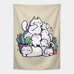 pile of  cats Tapestry