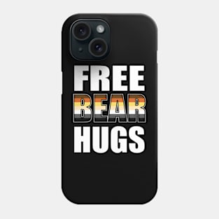 Free Bear Hugs LGBTQ Phone Case